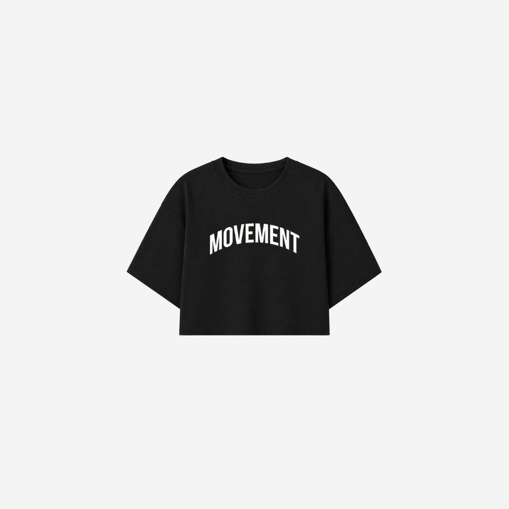 Crop top Oversize White | ESSENTIAL