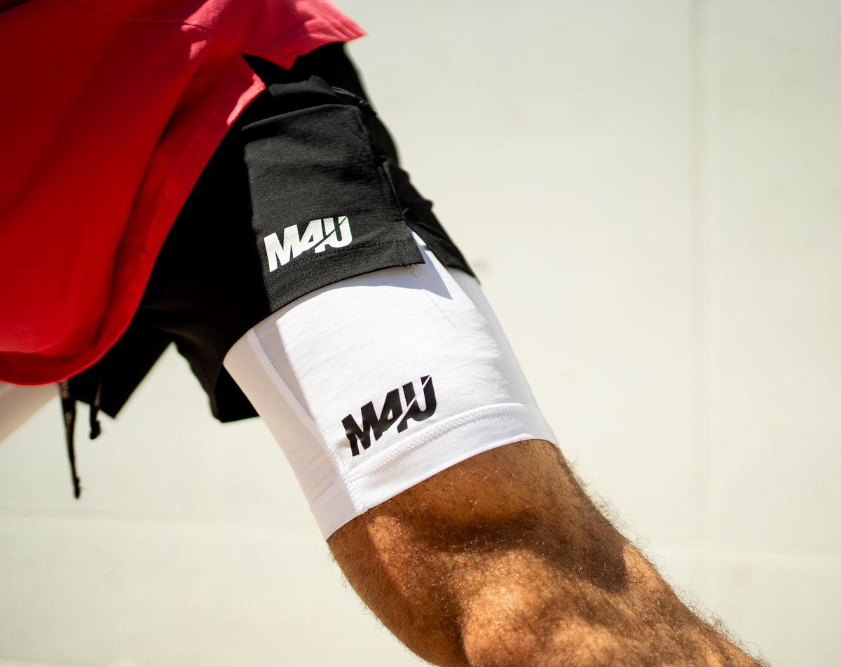 MALLAS CORTAS PREMIUM PRO | BLANCO