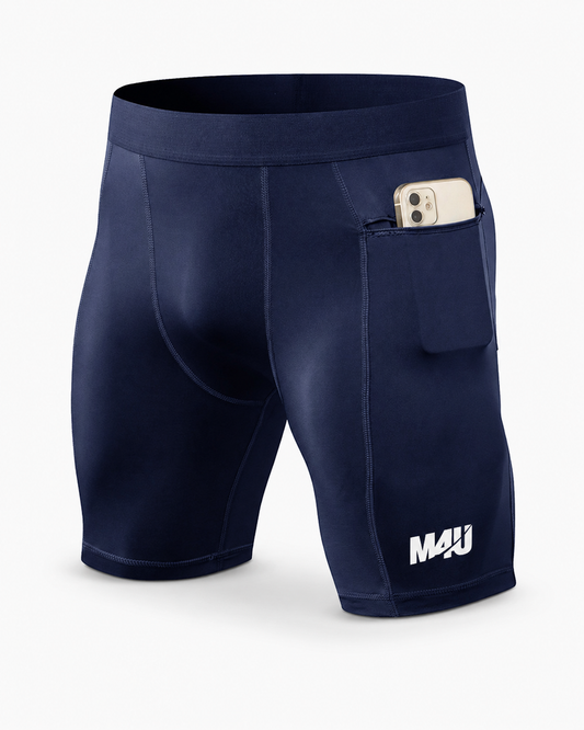 MALLAS CORTAS PREMIUM PRO | NAVY BLUE