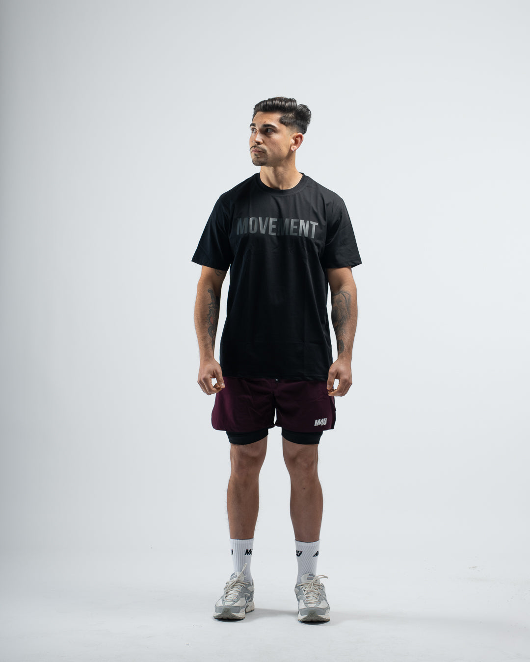 CAMISETA OVERSIZE PERFORMANCE FLEX BLACK