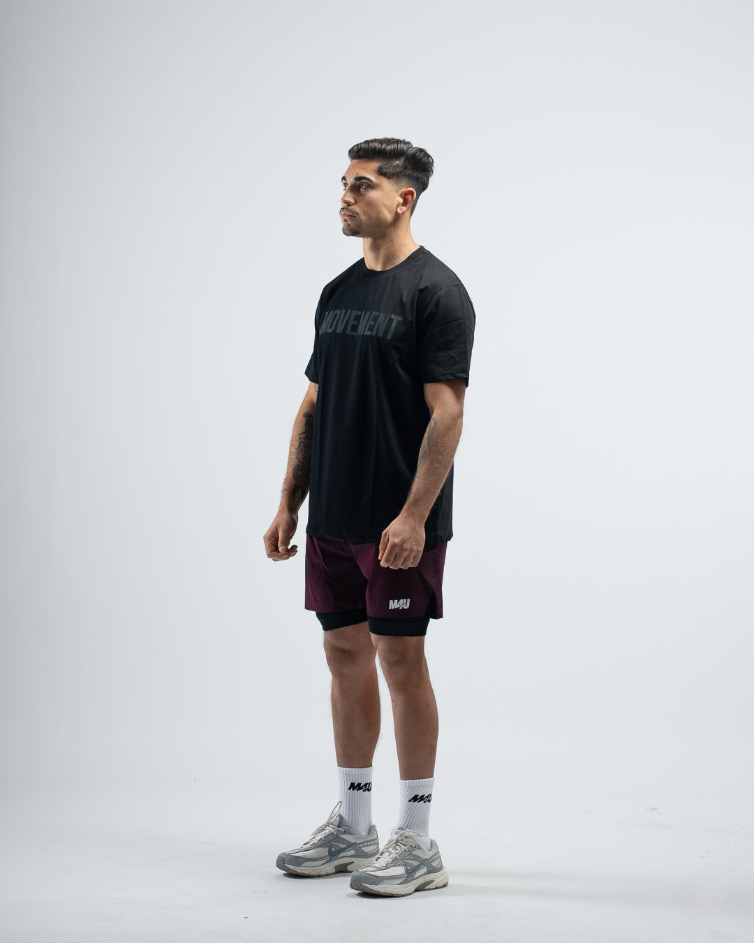 CAMISETA OVERSIZE PERFORMANCE FLEX BLACK