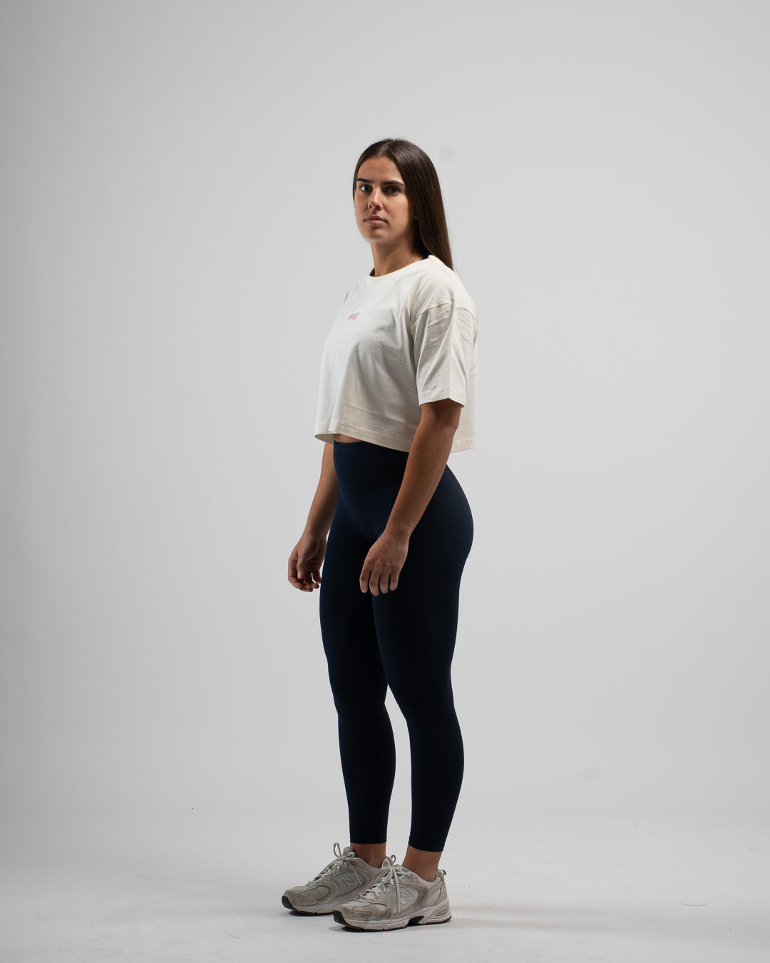 CROP TOP OVERSIZE TRAINING CREAM PINK