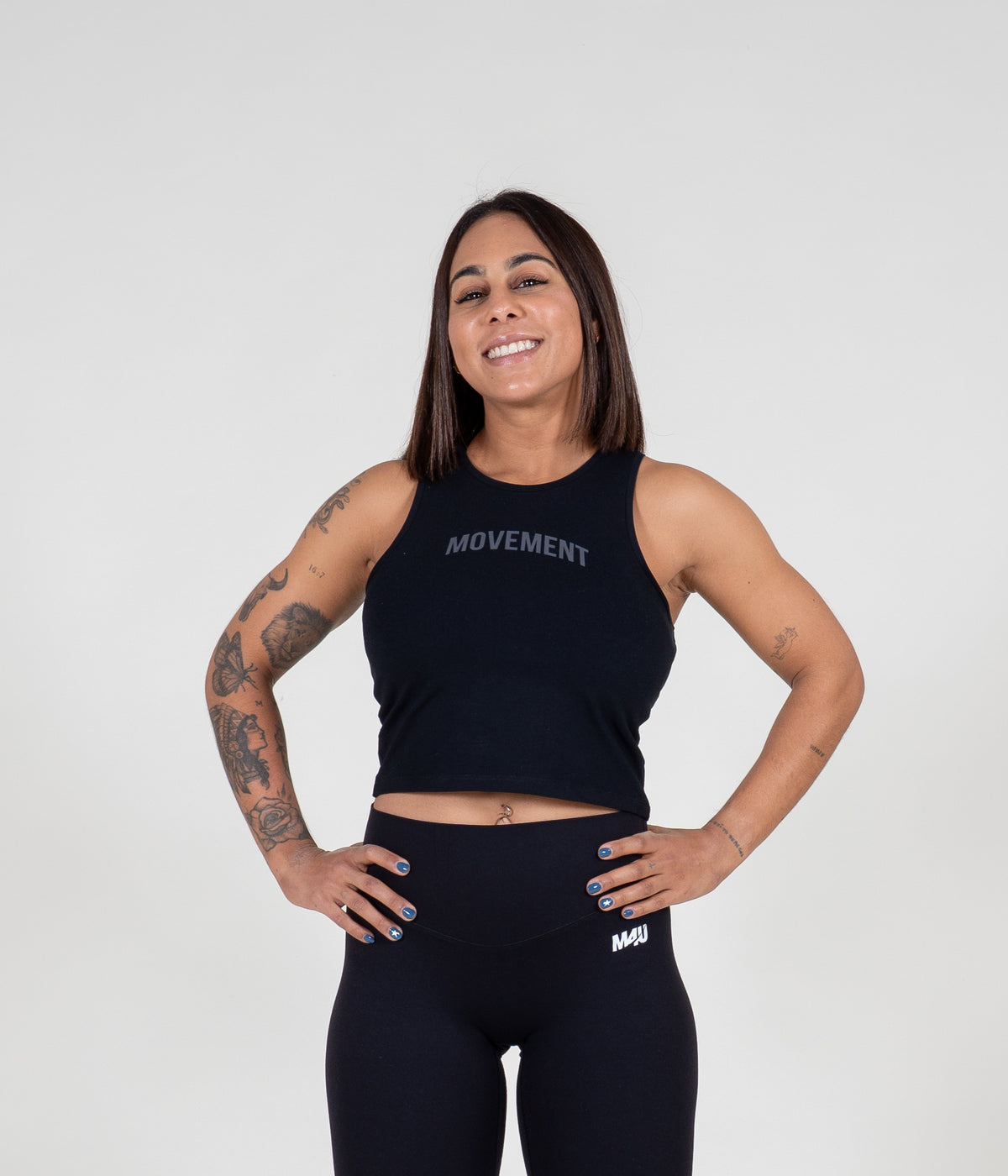 TANK TOP MOVEMENT BLACK | WOMEN