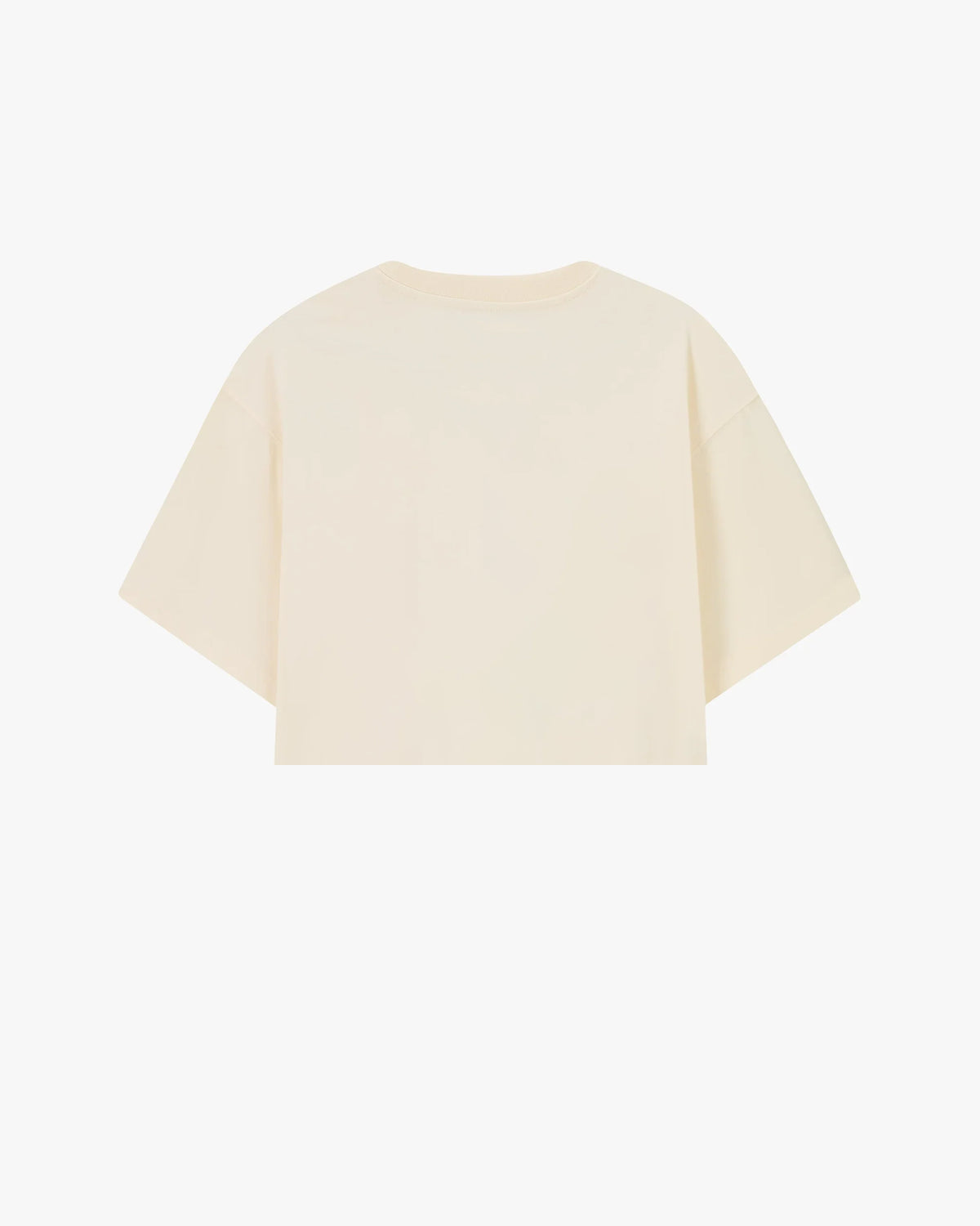 CROP TOP OVERSIZE TRAINING STAR CREAM