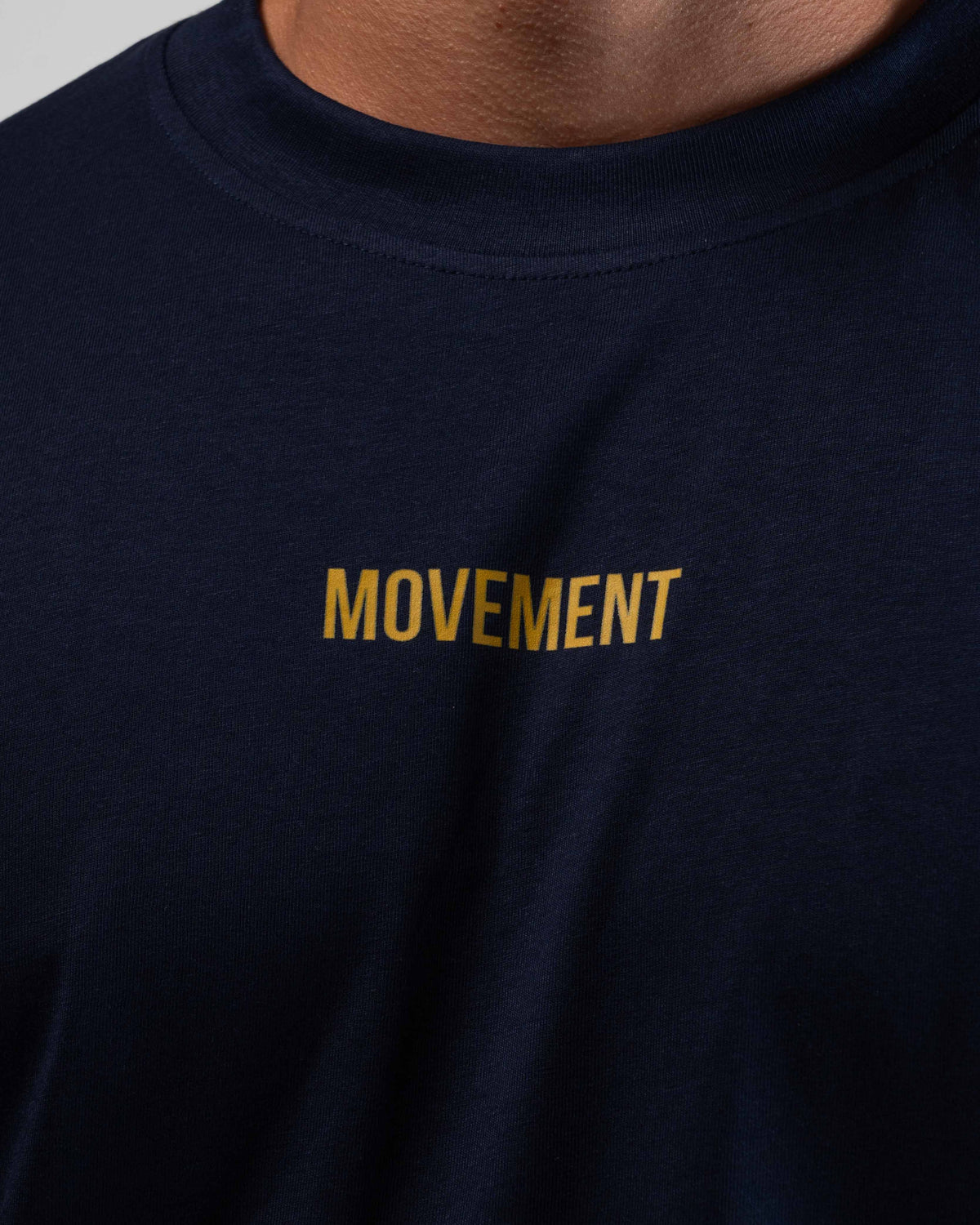 CAMISETA OVERSIZE WORK IN SILENCE NAVY BLUE