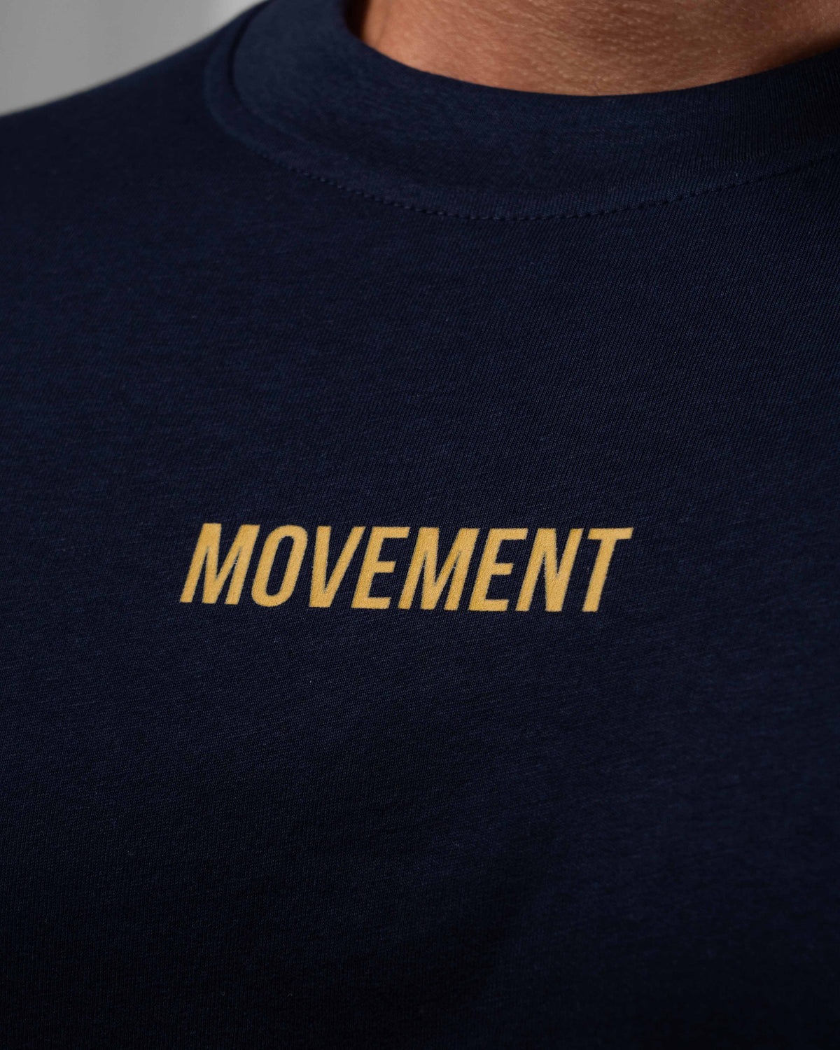 CAMISETA OVERSIZE WORK IN SILENCE NAVY BLUE