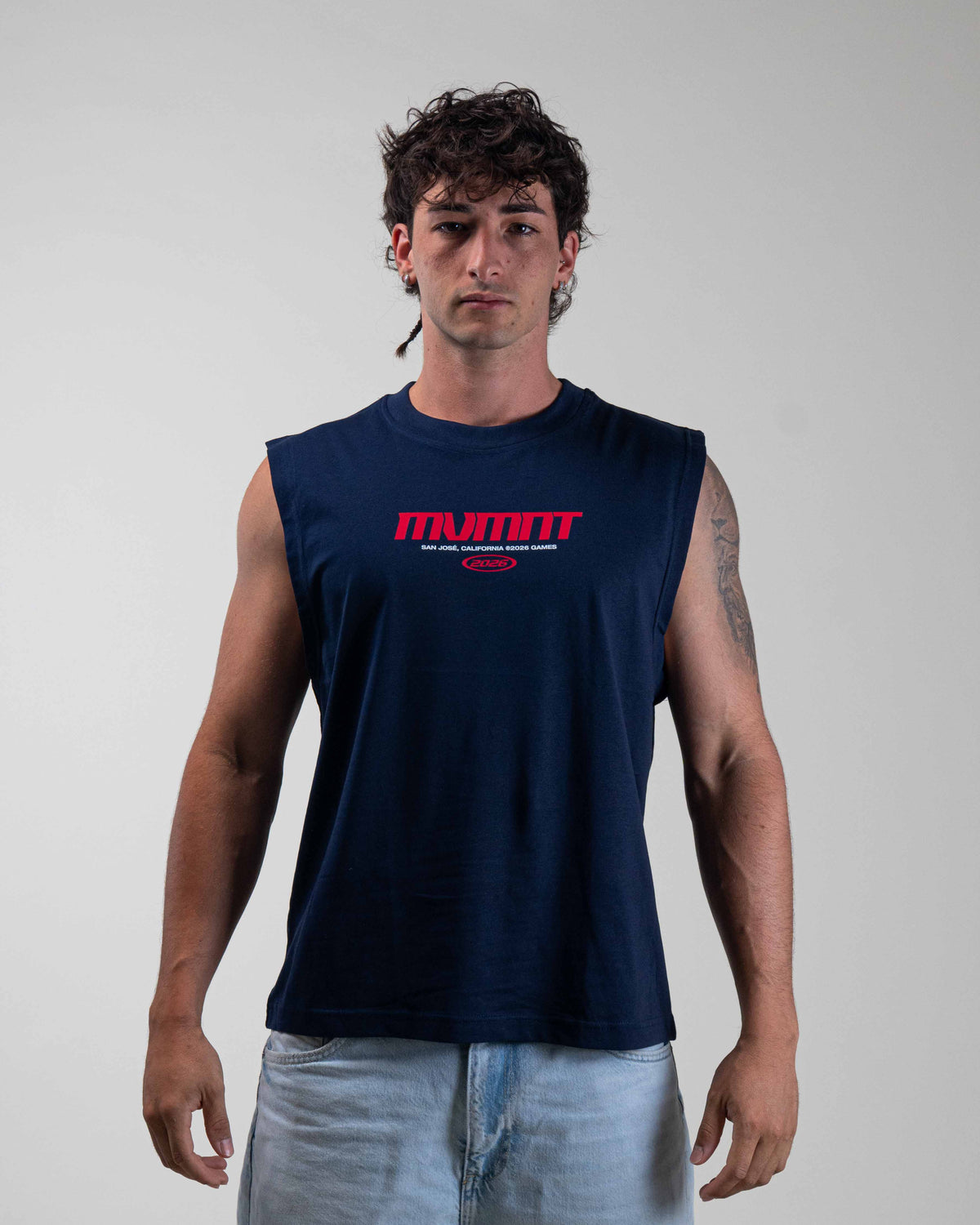 CAMISETA TANK TOP GAMES EDITION NAVY BLUE