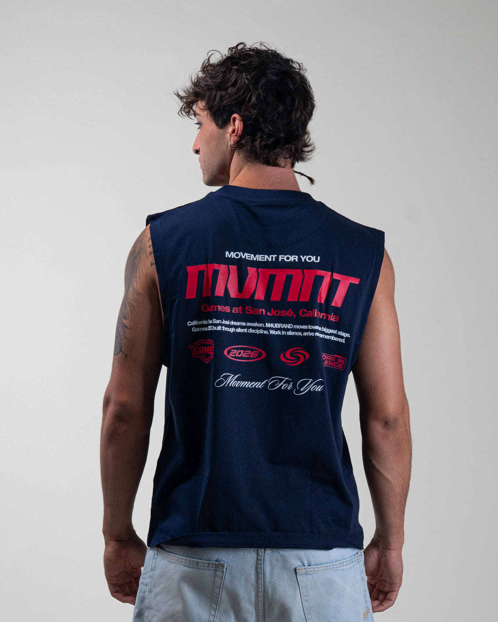 CAMISETA TANK TOP GAMES EDITION NAVY BLUE