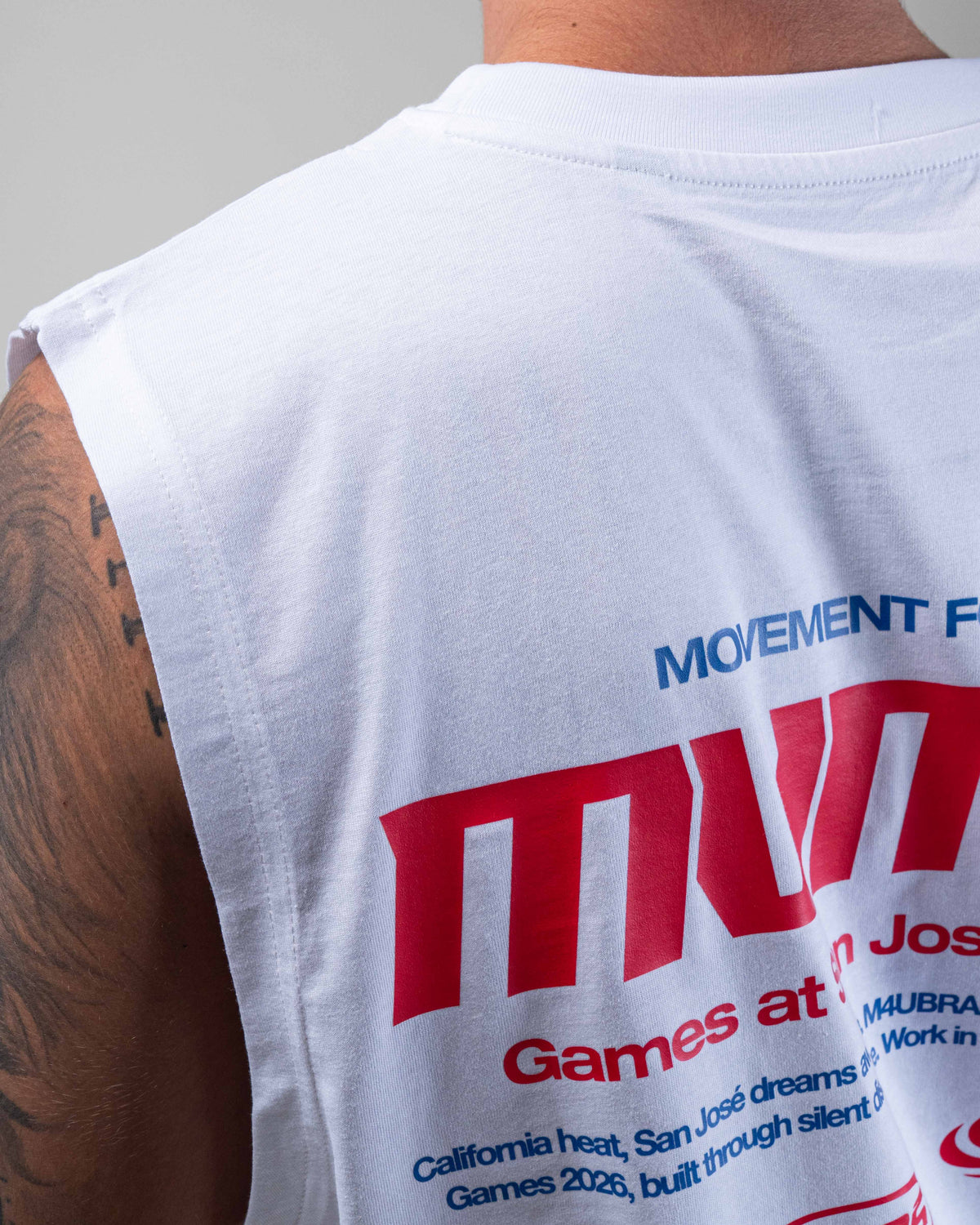 CAMISETA TANK TOP GAMES EDITION WHITE
