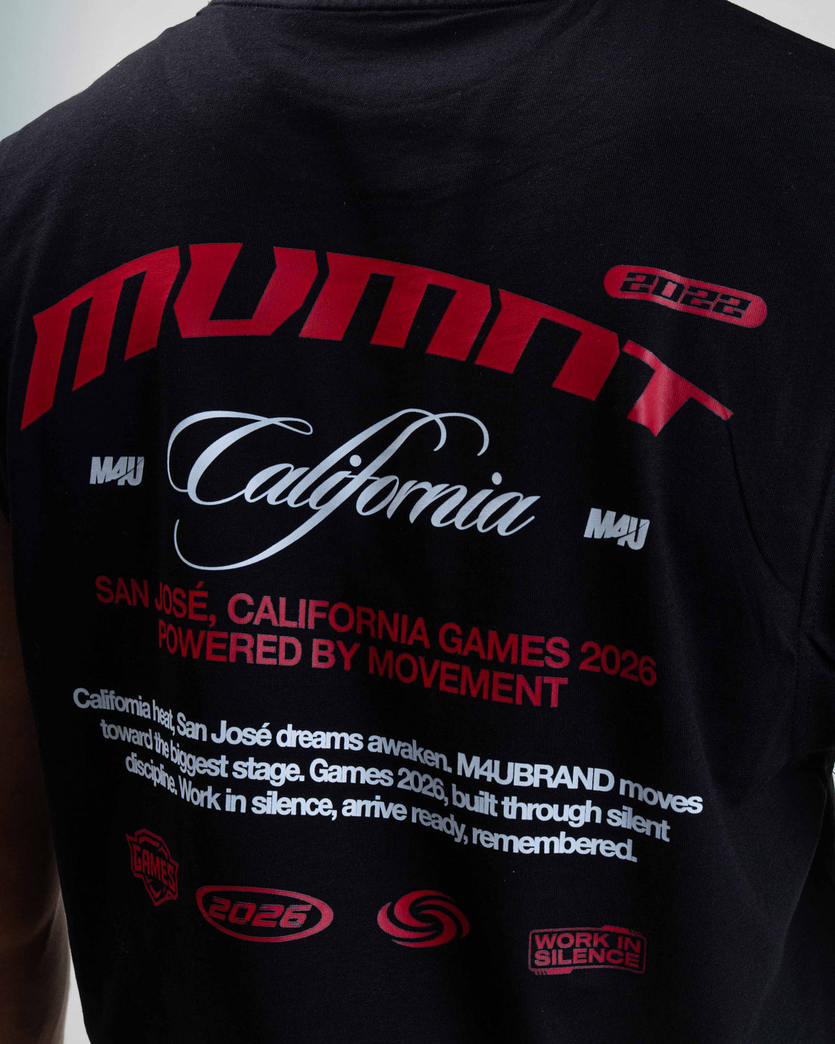 CAMISETA TANK TOP MVMNT CALIFORNIA BLACK