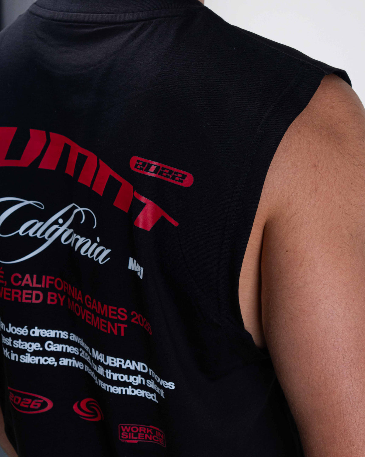 CAMISETA TANK TOP MVMNT CALIFORNIA BLACK