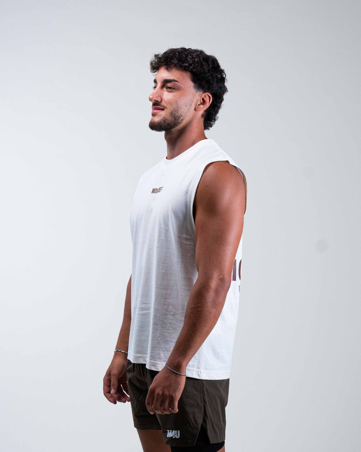 TANK TOP TRAINING WORK IN SILENCE COCONUT
