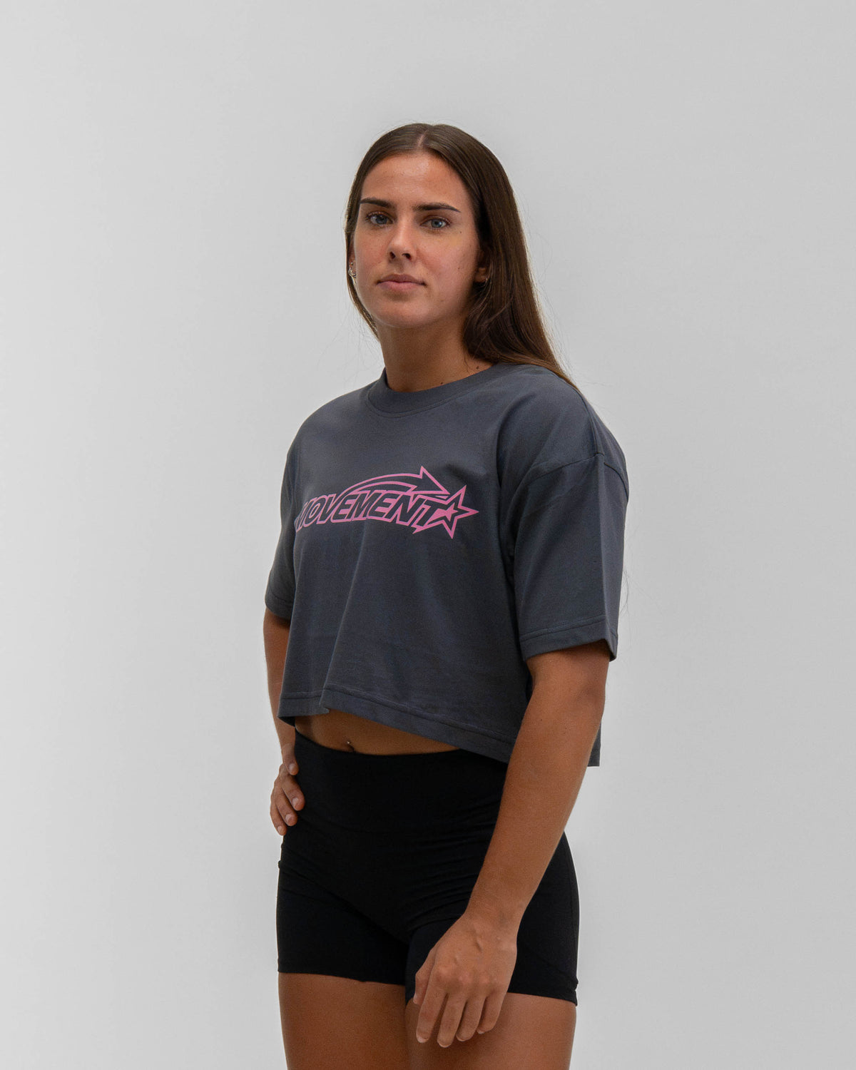 Crop top Oversize White | ESSENTIAL