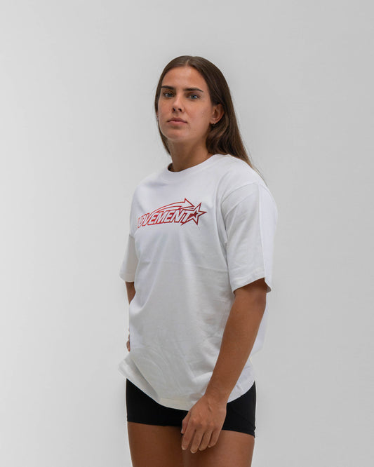 CAMISETA OVERSIZE STAR WHITE