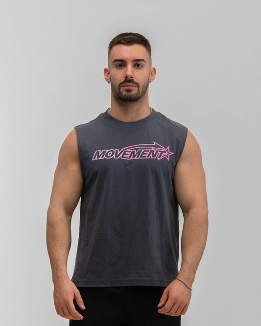 TANK TOP TRAINING STAR GREY
