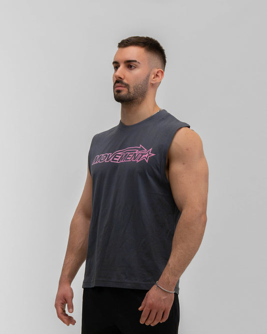 TANK TOP TRAINING STAR GREY