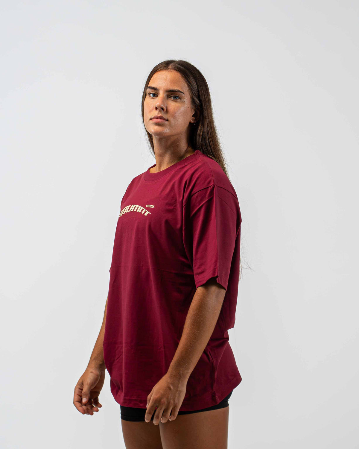CAMISETA OVERSIZE MVMNT CALIFORNIA BURGUNDY