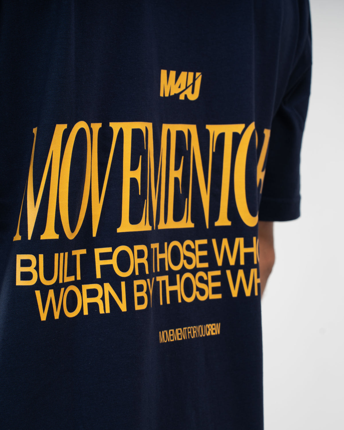 OVERSIZE TRAINING MOVEMENT CREW BLUE