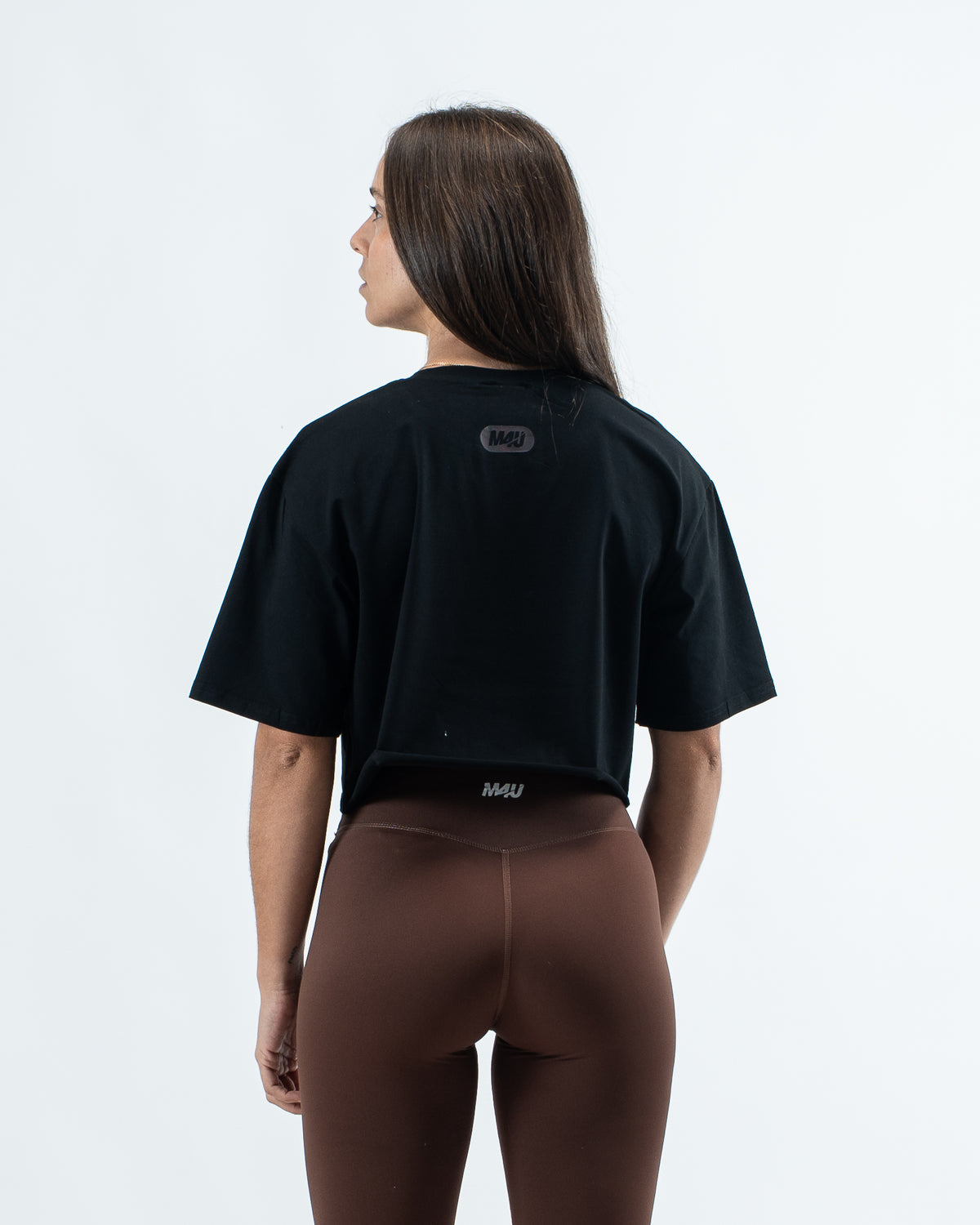 CROP TOP OVERSIZE CAPSULE BLACK