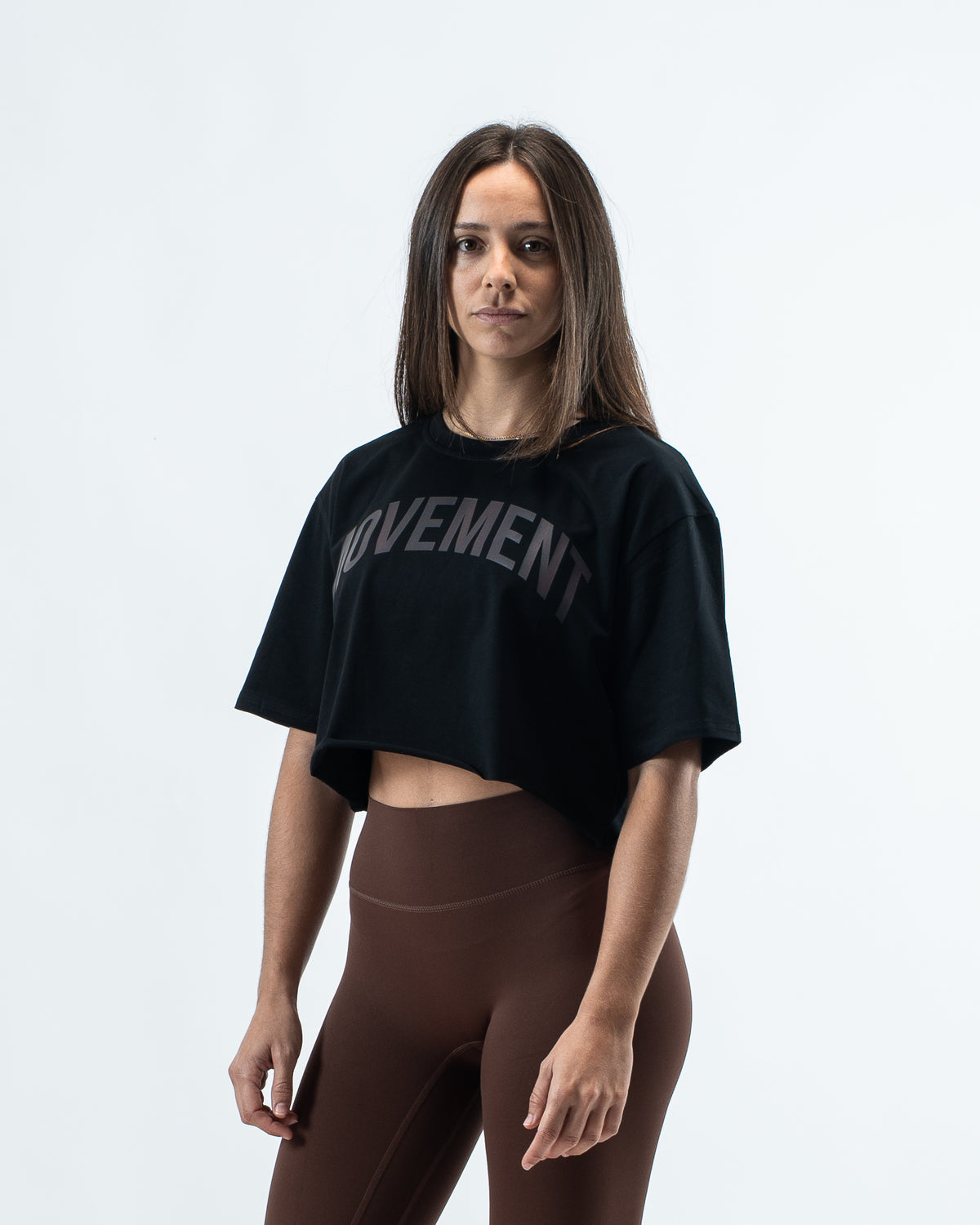 CROP TOP OVERSIZE CAPSULE BLACK