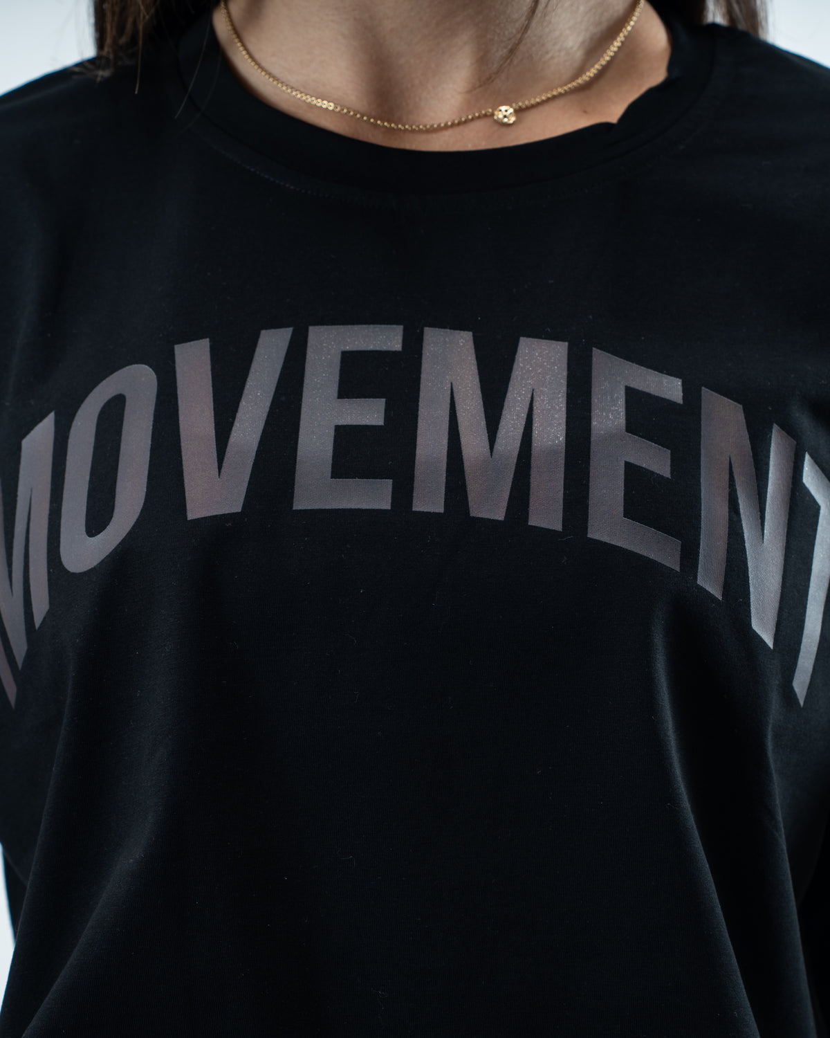 CROP TOP OVERSIZE CAPSULE BLACK