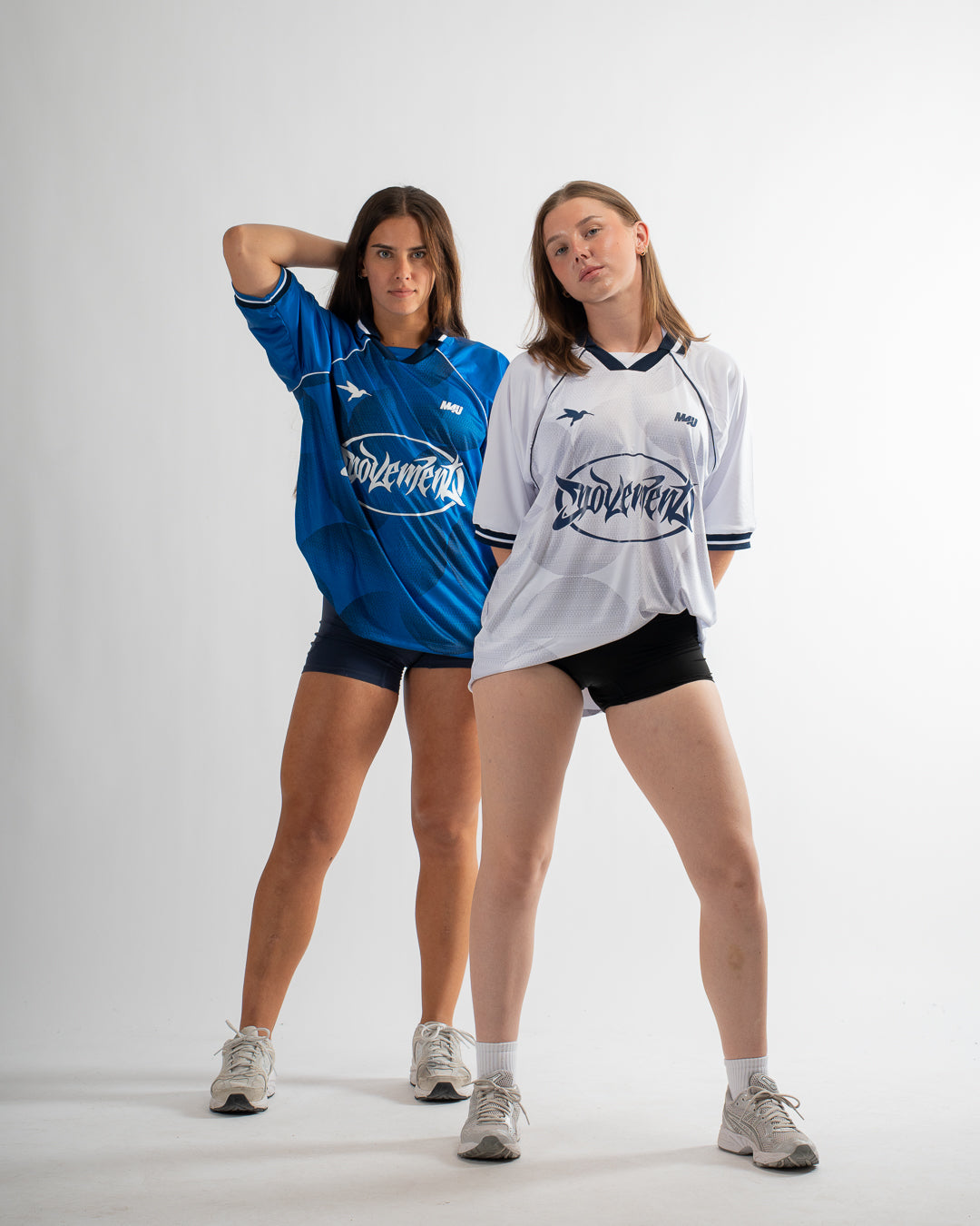 FOOTBALL VINTAGE OVERSIZE T-SHIRT ANNIVERSARY DROP BLUE