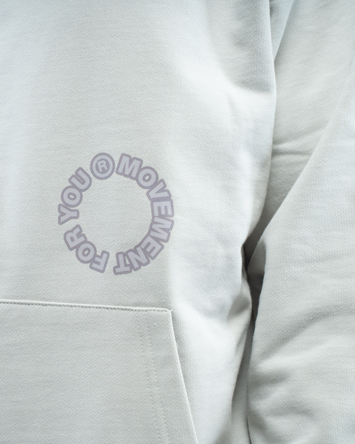 ZIPPER OVERSIZE 360 GLACIAR GREY