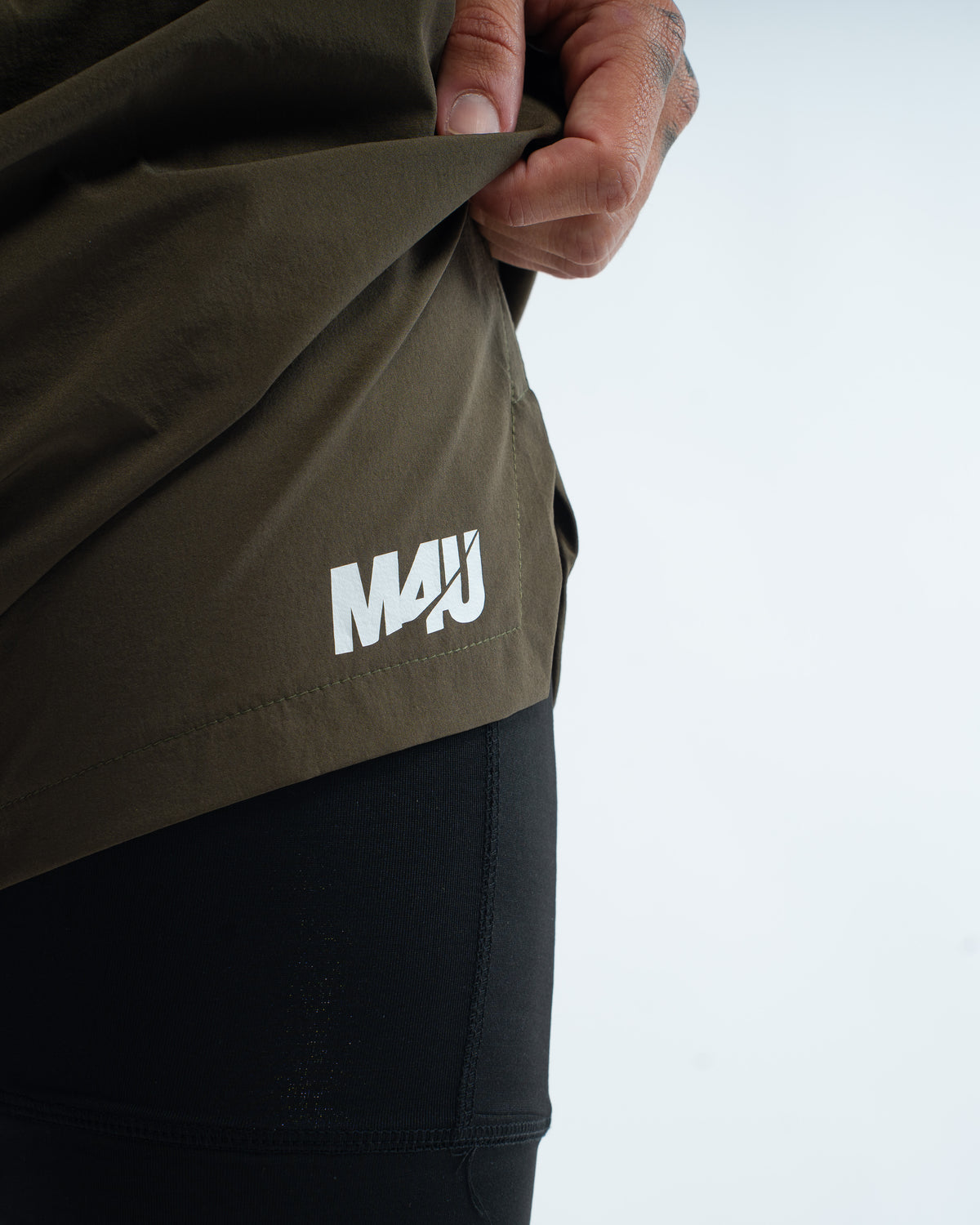 SHORTS 2 EN 1 GREEN OLIVE