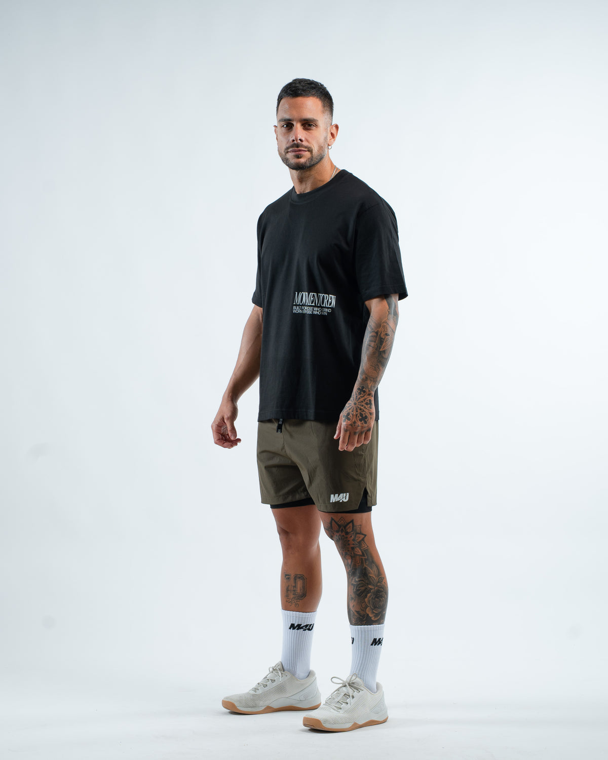 SHORTS 2 EN 1 GREEN OLIVE