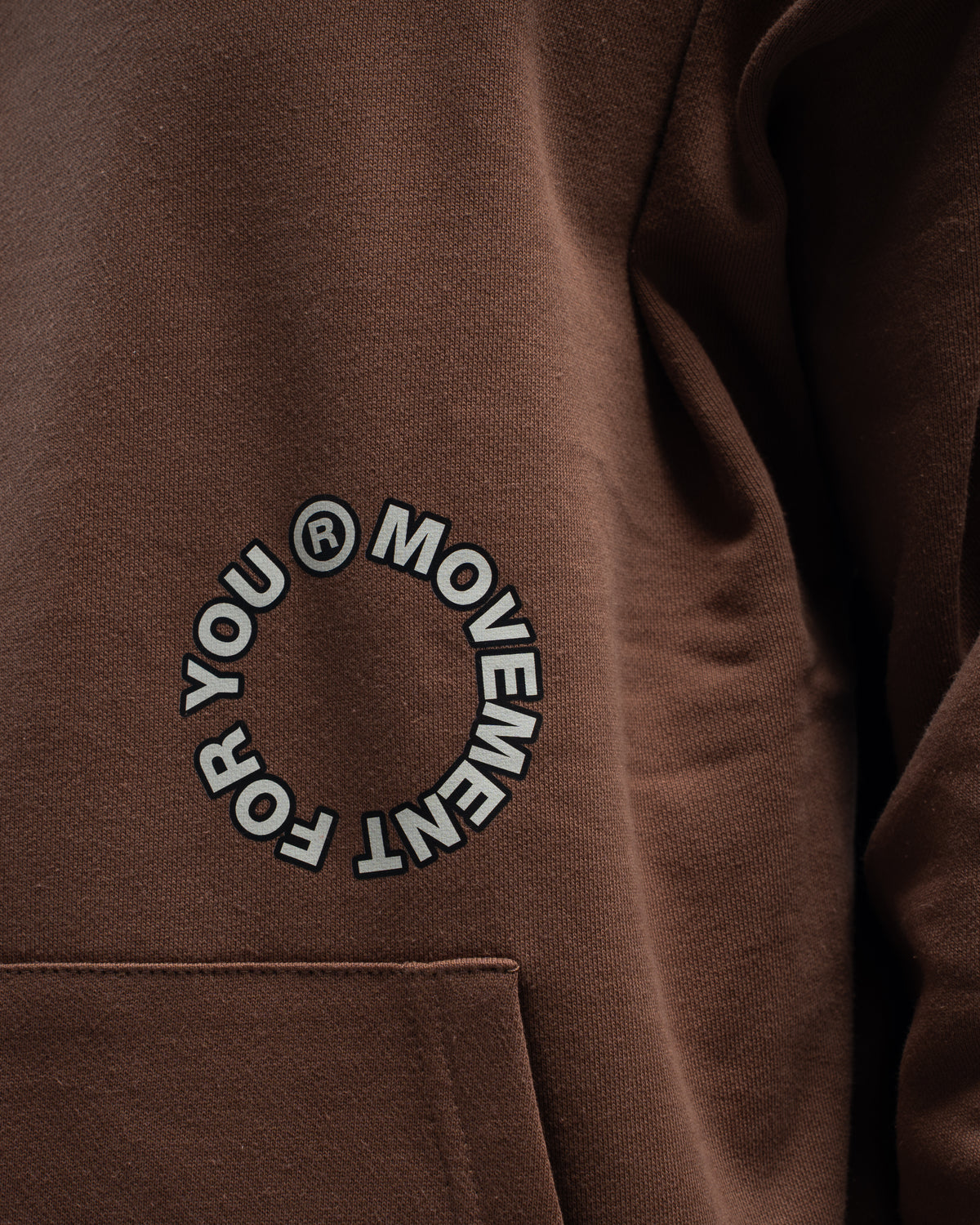 ZIPPER OVERSIZE 360 BROWN