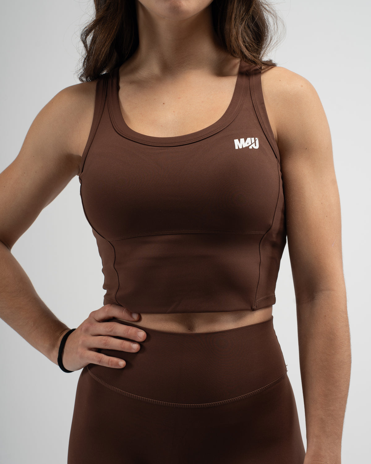 TANK TOP PERFORMANCE CHOCOLATE