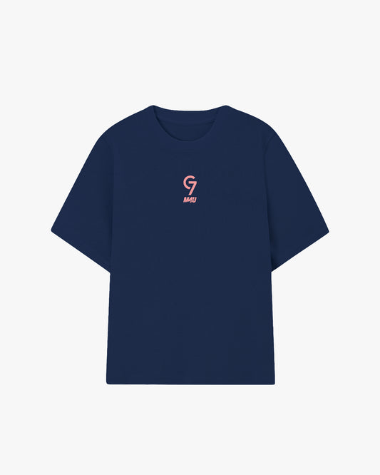 OVERSIZE NAVY BLUE GLUPPER x M4U