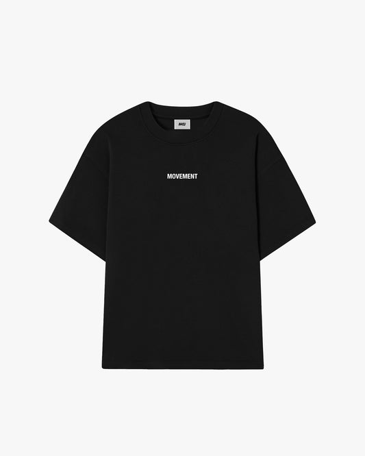 CAMISETA OVERSIZE WORK IN SILENCE BLACK