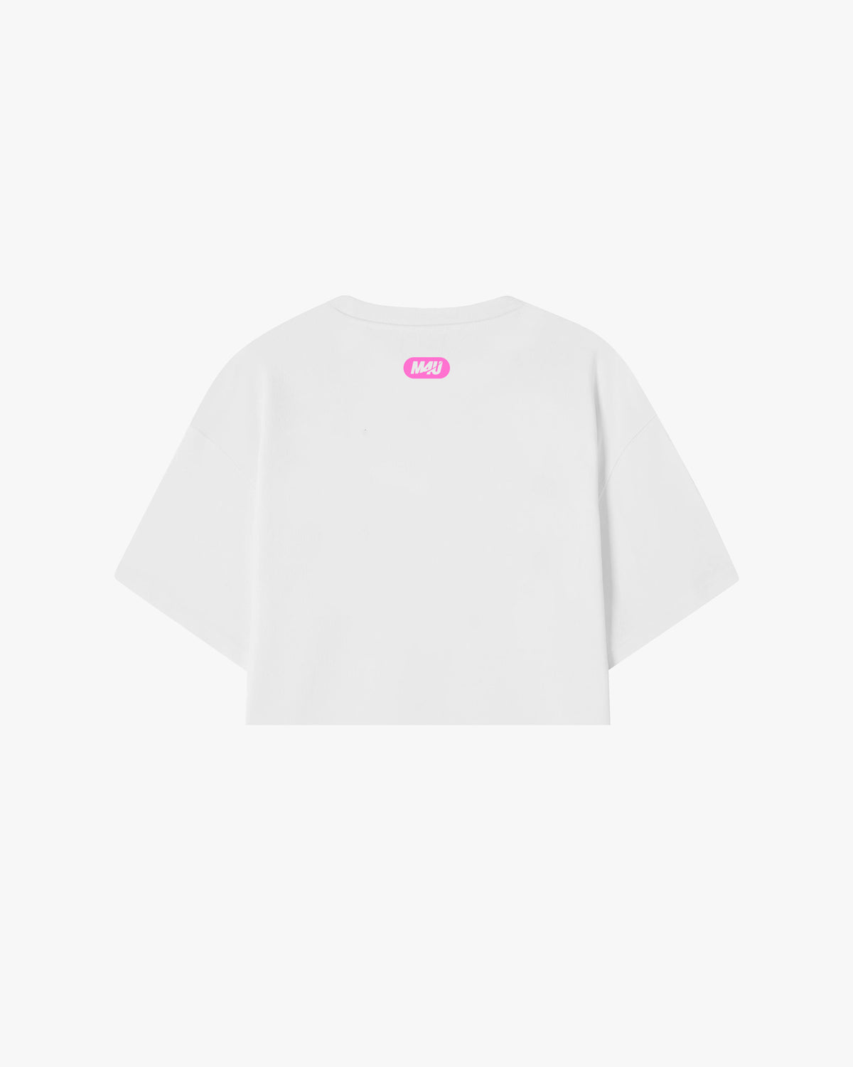 CROP TOP OVERSIZE WHITE PINK