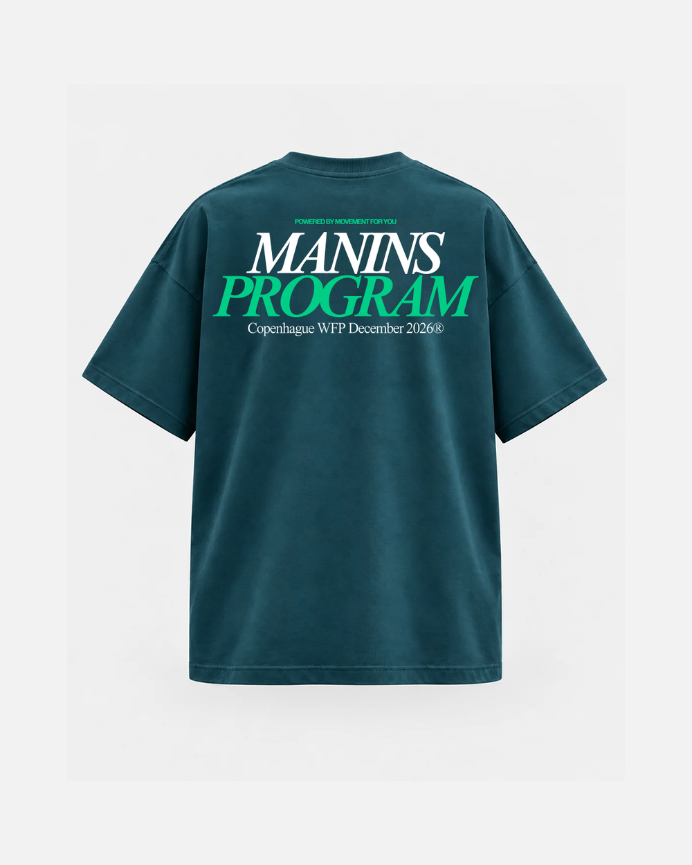 CAMISETA OVERSIZE MANINS x M4U WFP FINALS