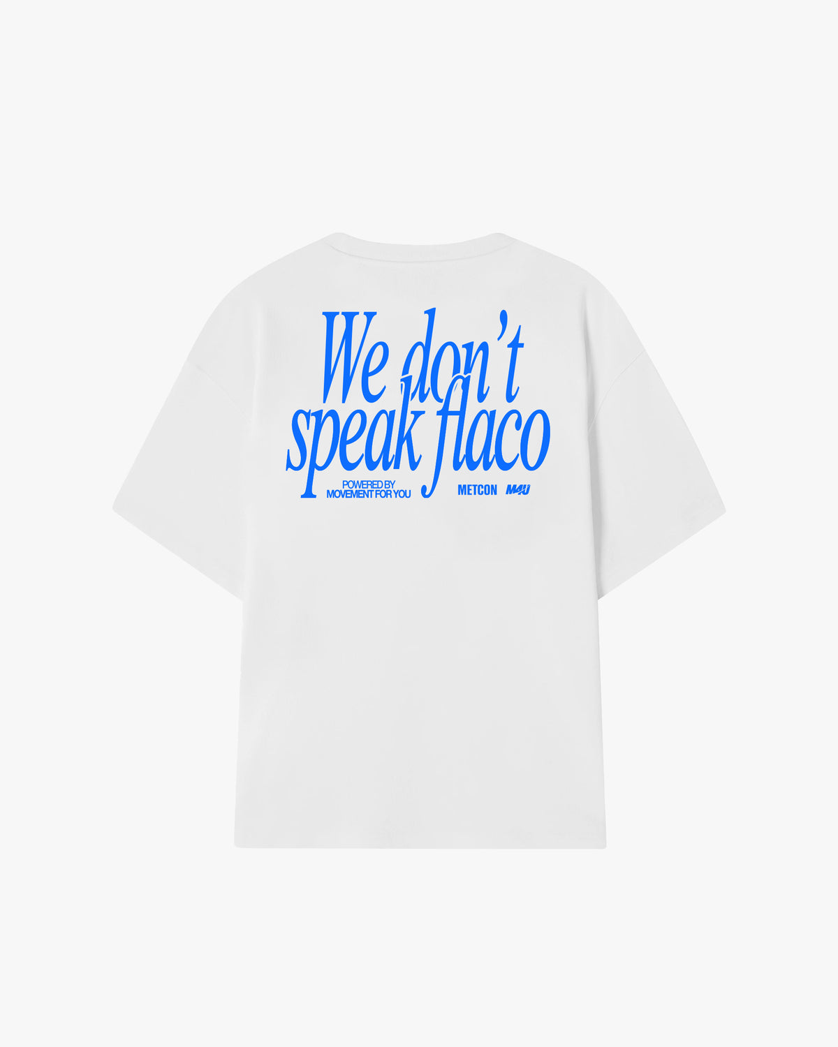 CAMISETA OVERSIZE METCON x M4U