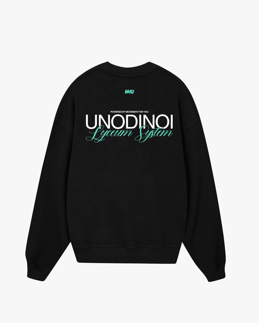 OVERSIZE CREWNECK BLACK LST