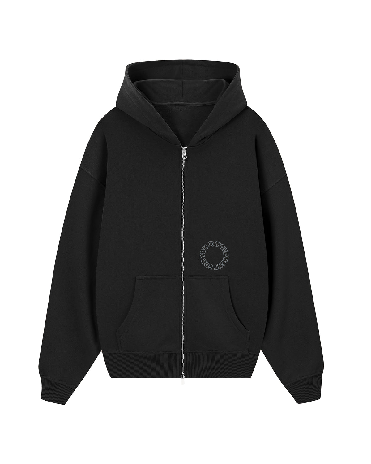 ZIPPER OVERSIZE 360 BLACK