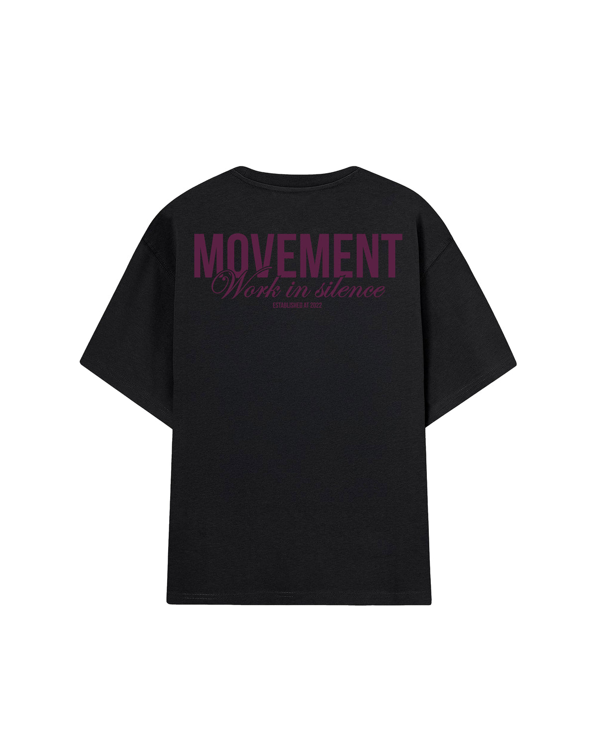OVERSIZE WORK IN SILENCE CHERRY