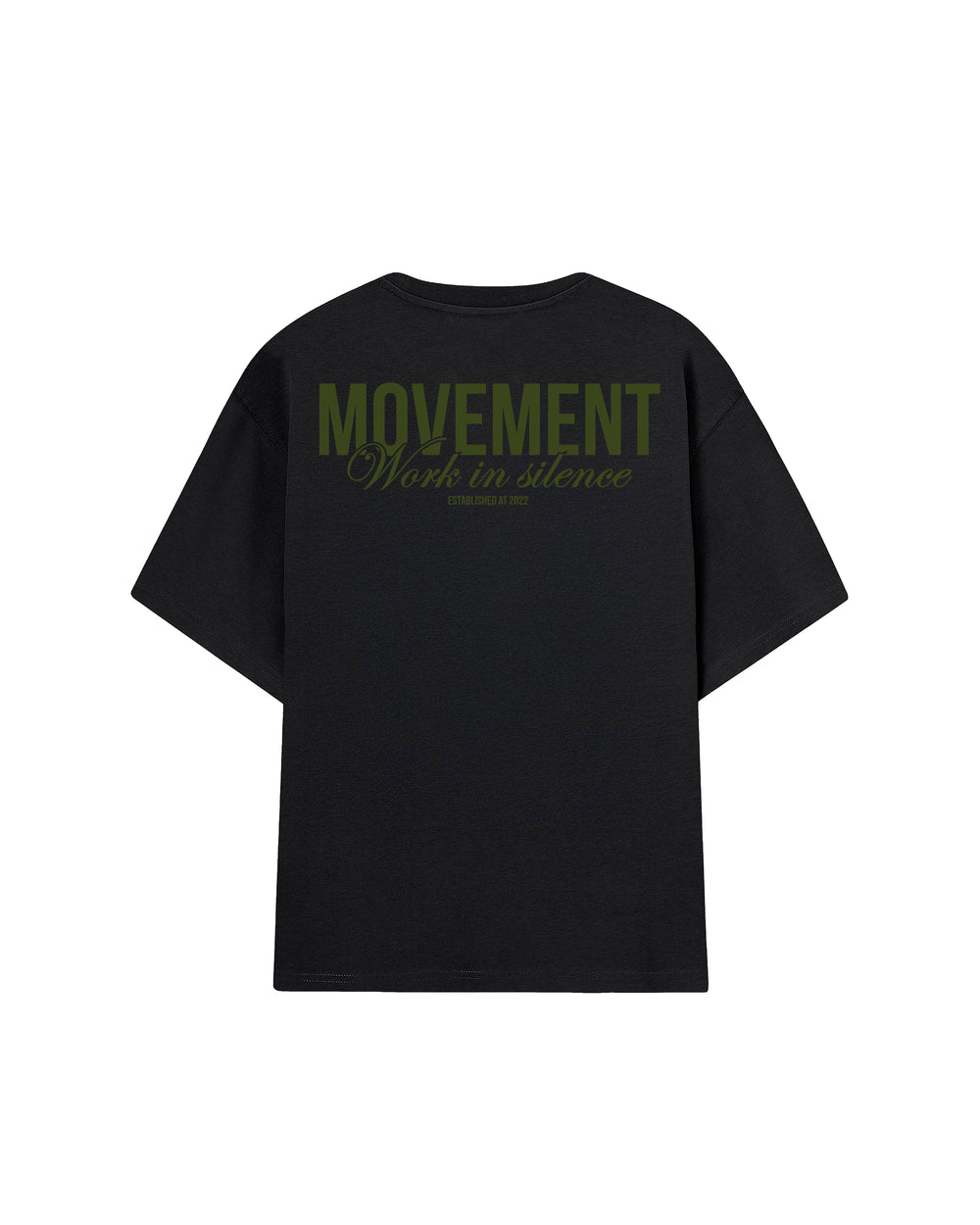OVERSIZE WORK IN SILENCE OLIVE