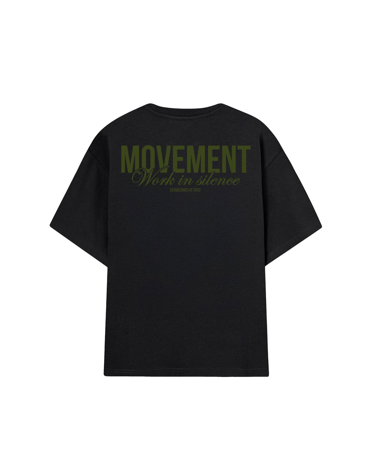 OVERSIZE WORK IN SILENCE OLIVE