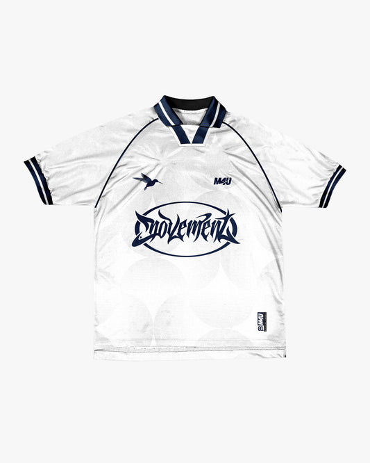 FOOTBALL VINTAGE OVERSIZE T-SHIRT ANNIVERSARY DROP WHITE