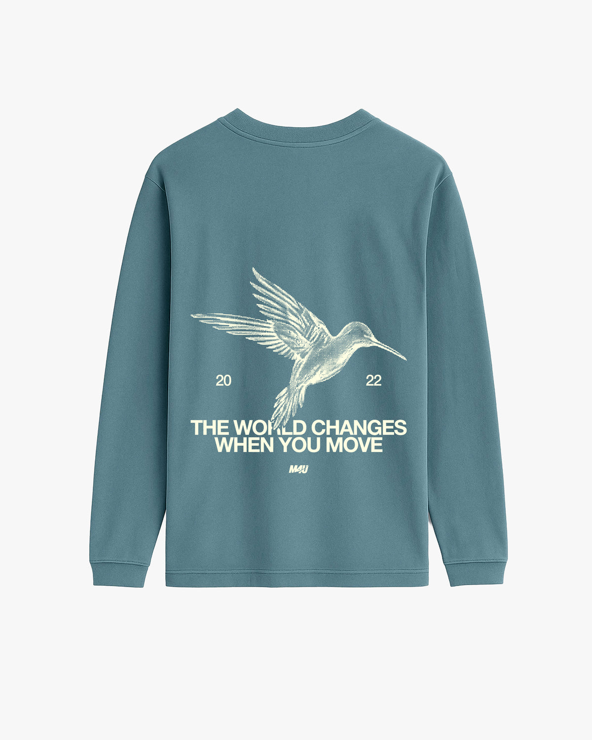 LONGSLEEVE OVERSIZE HOVER BLUE