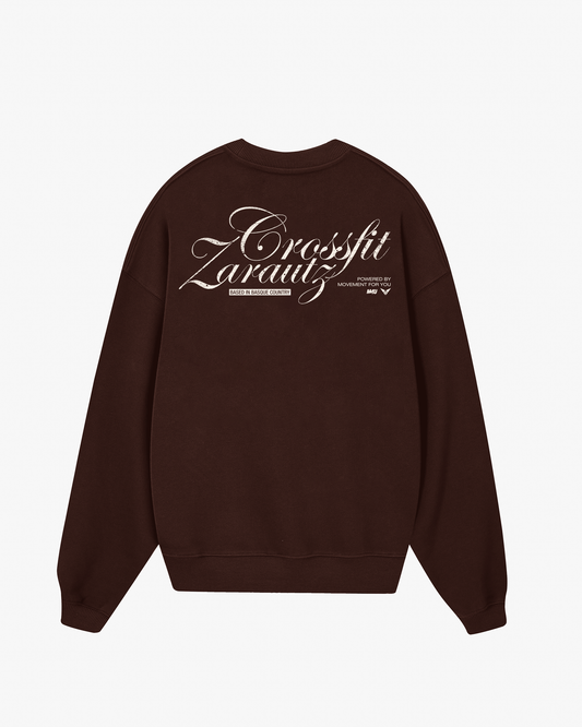 CREWNECK CROSSFIT ZARAUTZ BROWN
