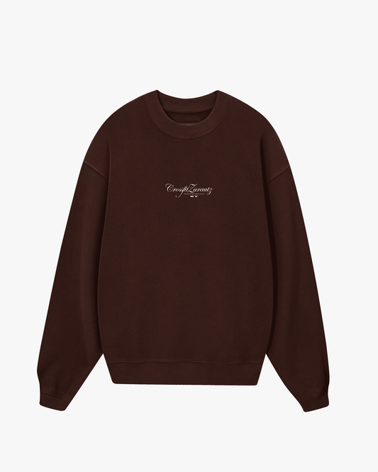 CREWNECK CROSSFIT ZARAUTZ BROWN