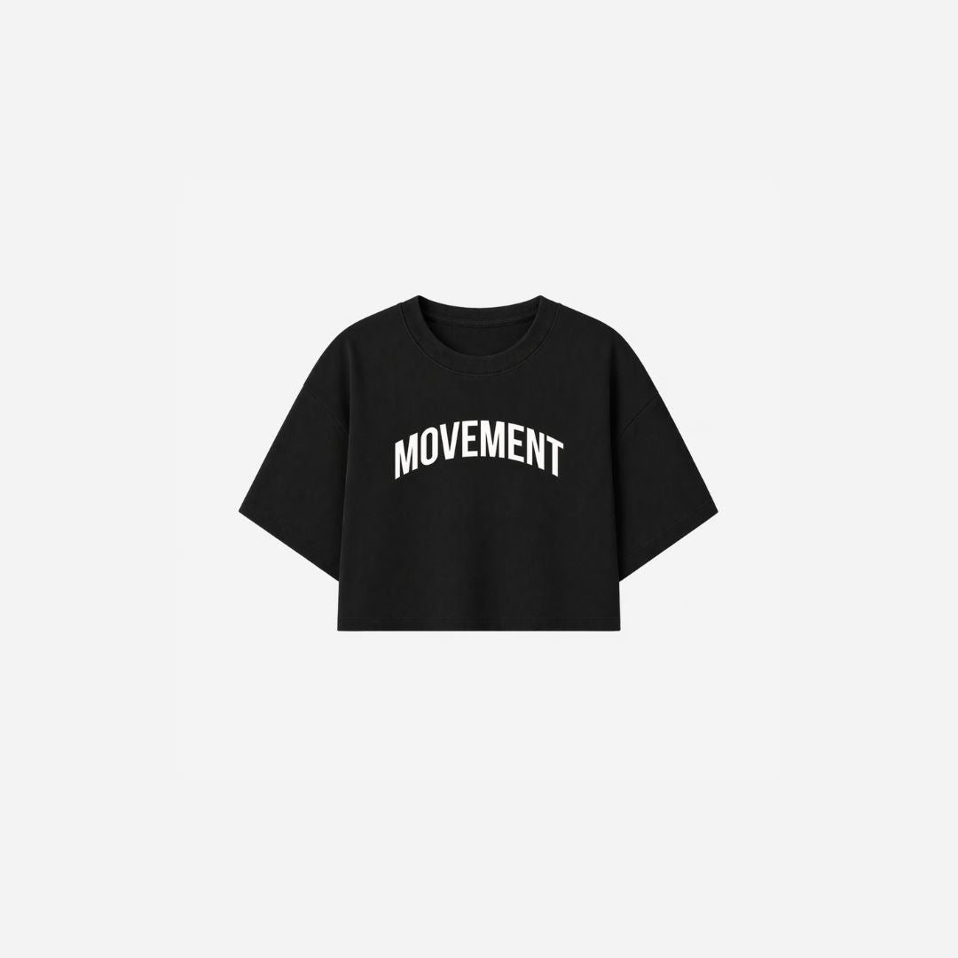 Crop top Oversize White | ESSENTIAL