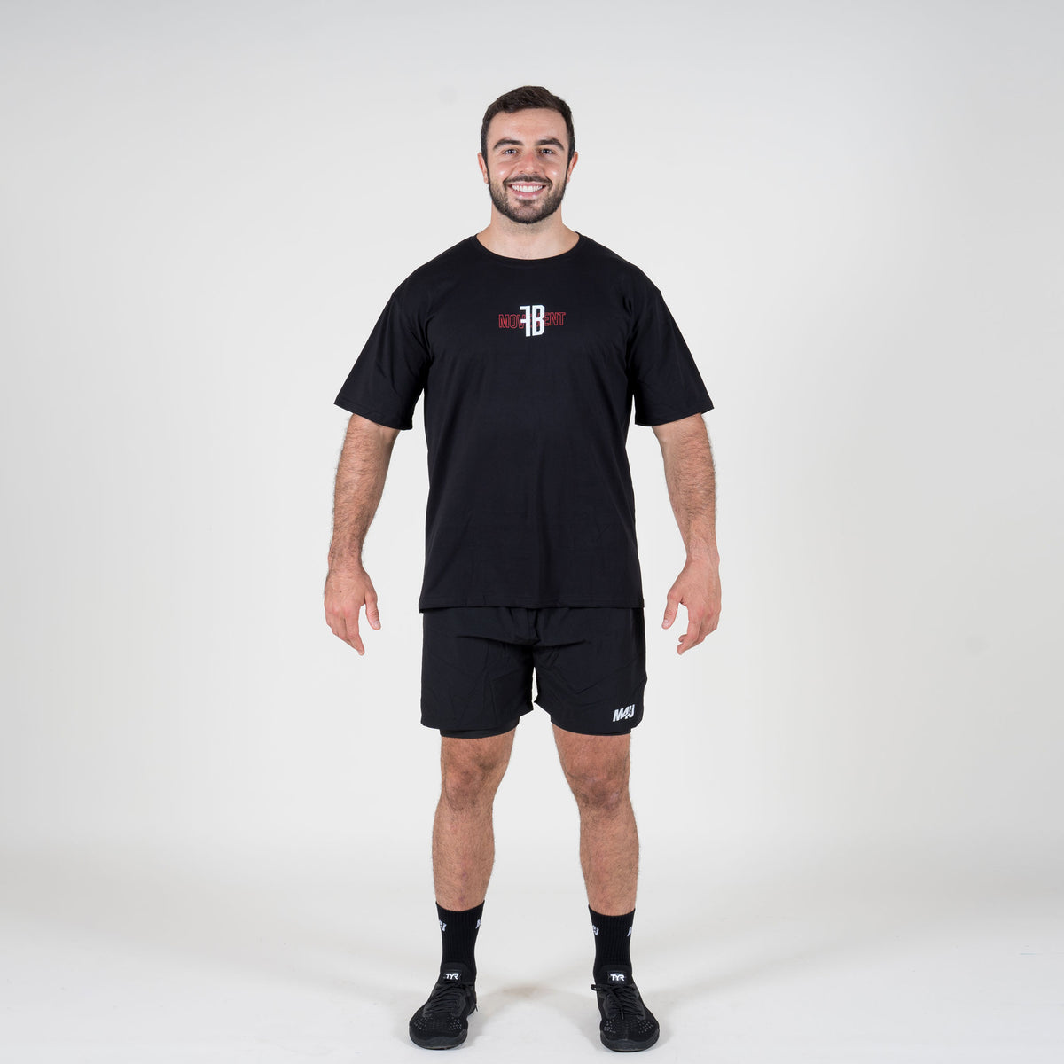 CAMISETA OVERSIZE FABIAN BENEITO WORK IN SILENCE WHITE