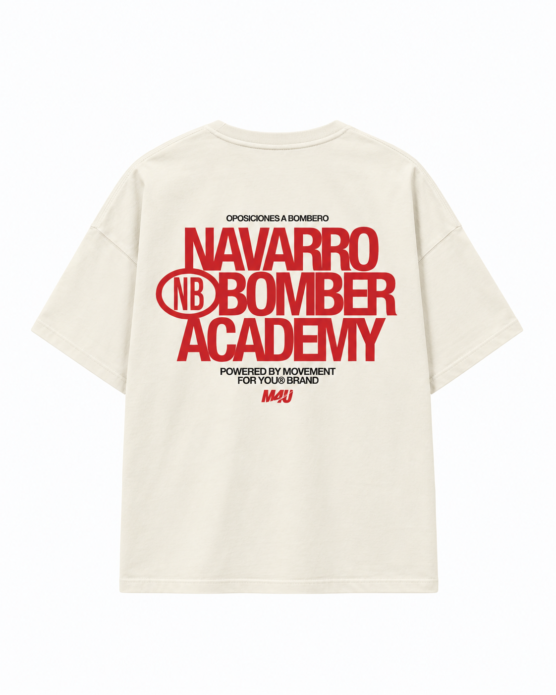CAMISETA OVERSIZE NAVARRO BOMBER x M4U