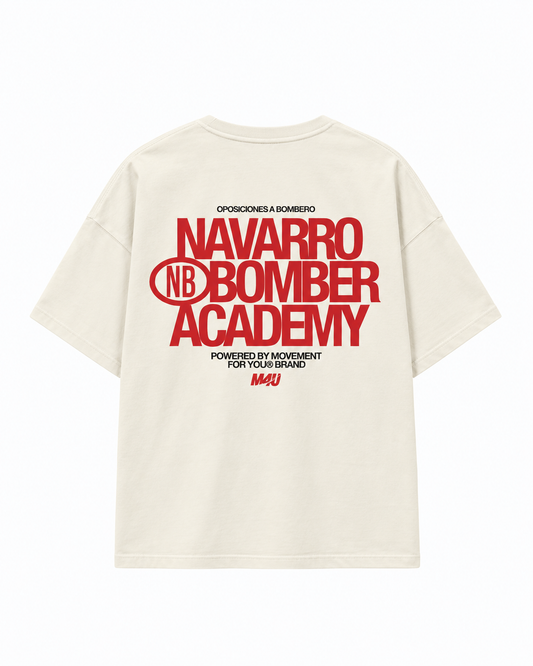 CAMISETA OVERSIZE NAVARRO BOMBER x M4U