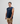 TANK TOP TRAINING WORK IN SILENCE BUTTER NAVY